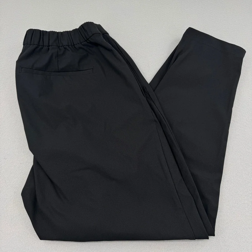 VRST Mens Slim Taper Jogger‎ Pants XL Black Stretch Waist Athleisure Casual